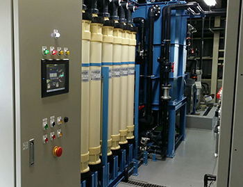 電線製造工場　排水再利用